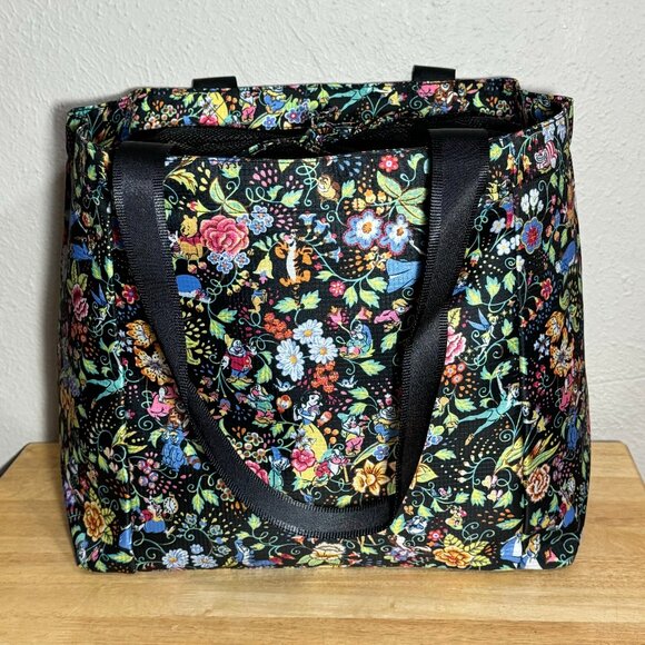 Vera Bradley Drawstring Family Tote in Disney Classics on the Green NWT Ripstop - Picture 3 of 12